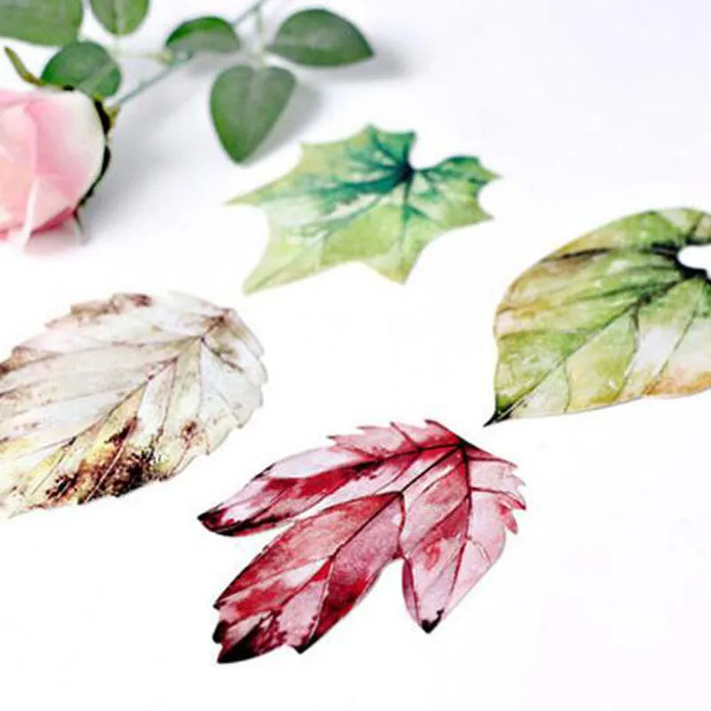 30 шт./компл. популярная открытка в виде листа милая Рождественская вечеринка день