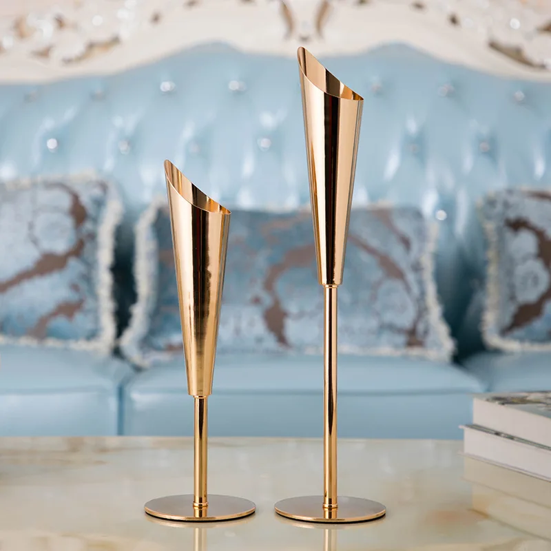 Candlestick Setting up Candlelight Dinner Projects Lights Nordic Iron Art Home Decorations Creative Personality | Дом и сад