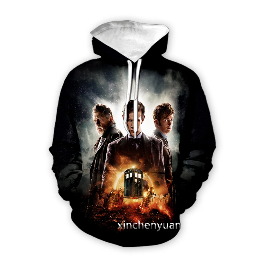 Xinchenyuan Мужская/Женская ТВ-серия Doctor Who 3D печать мужская женская модная одежда