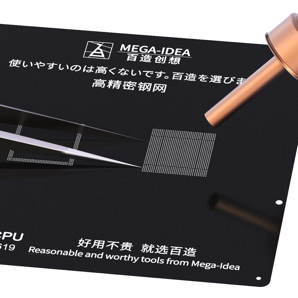 A8 A10 A11 A12 CPU RAM BGA трафарет для iPhone 6 XR верхний нижний слой Reball IC Pins Оловянная