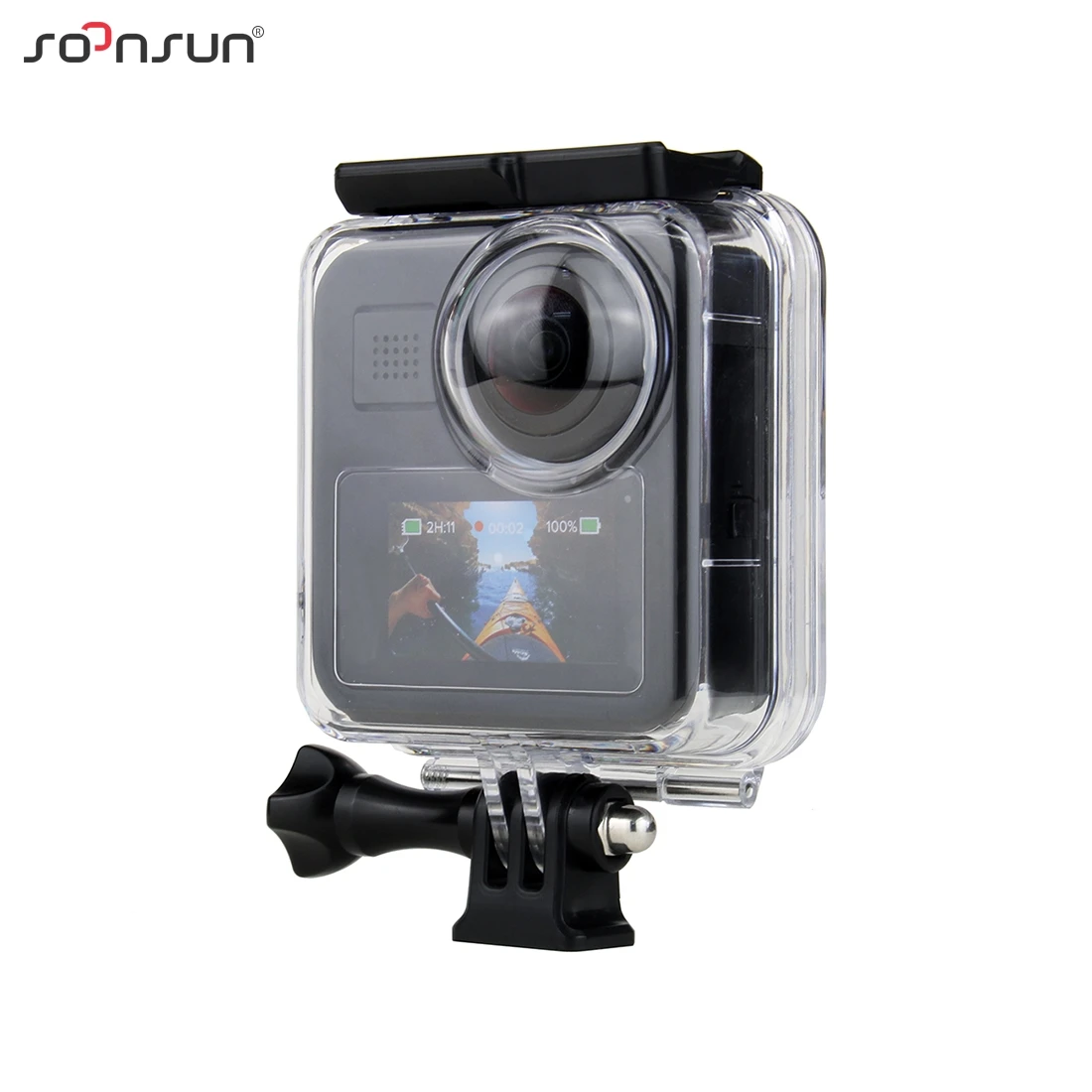 Водонепроницаемый корпус SOONSUN 40 м защитный футляр чехол для дайвинга GoPro Max