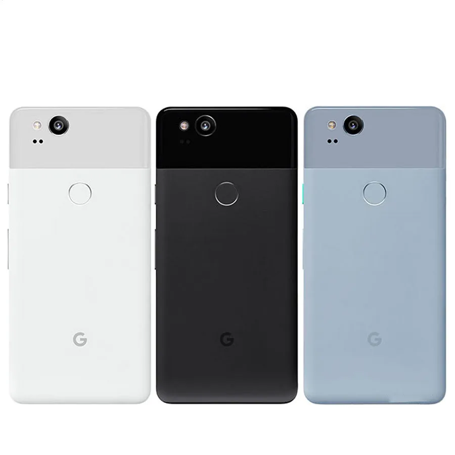 DHL Быстрая Google Pixel 2 4G LTE мобильный телефон Snapdragon 835 Android 8,0 5," FHD 1920X1080 4 Гб ram 128 ГБ rom 12.3MP Fingrprint NFC
