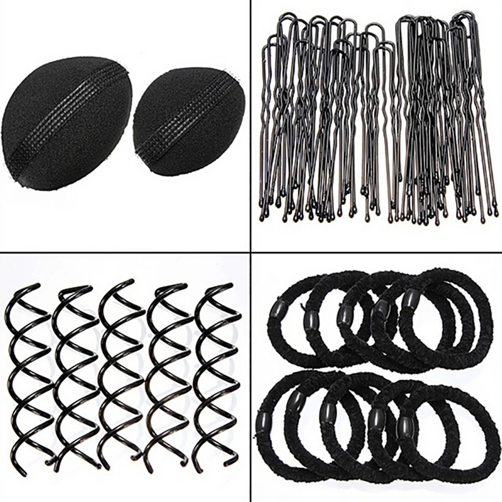 

Magic Donut Bun Maker DIY Women Hair Accessories Braid Styling Hairpins Barrettes Twist Hair Clips Hairstyle Braiding Tools