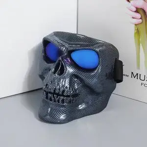 Новые винтажные мотоциклетные очки для мотокросса с черепом защита от УФ лучей