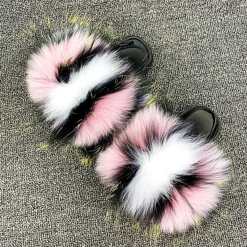 Детские сандалии на плоской подошве летние босоножки из искусственного лисьего