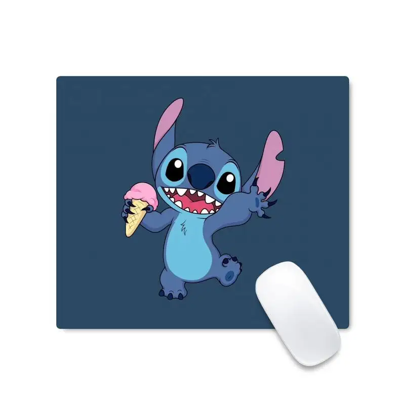 

Stitch kawaii Keyboards Rubber Gaming mousepad Desk Protect Game Officework mouse Mat Non-slip Laptop Cushion