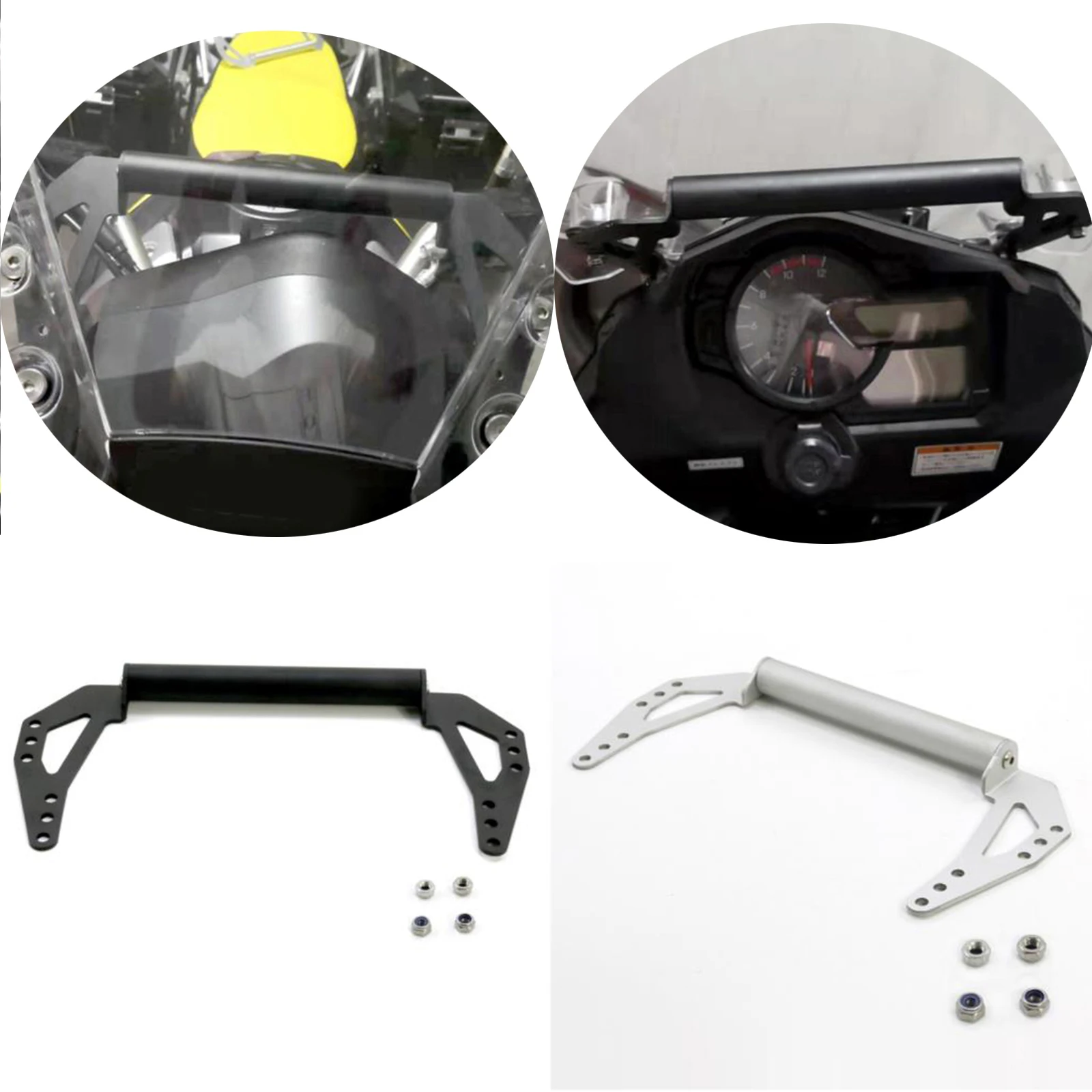 mobile phone navigation bracket support stand aluminum fit for suzuki dl1000 2015 2019 spare parts easy install durable premium free global shipping