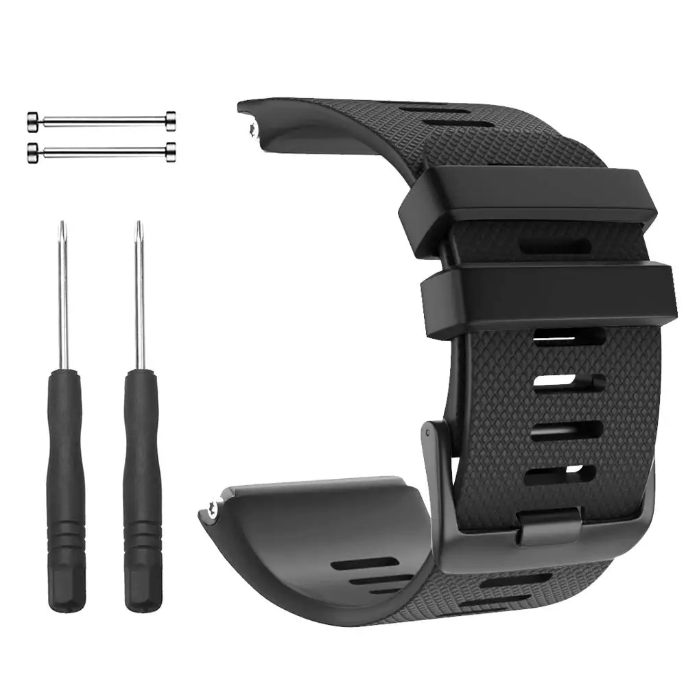 Мягкий силиконовый ремешок для часов Garmin Vivoactive HR Bands сменный Браслет Bracelet