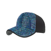 spring and summer new korean style hat fashion style full diamond baseball cap sunshade outdoor sun hat