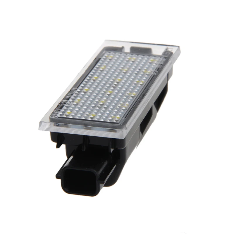 

2 Pcs DC 12V LED Number License Plate Light For Twingo\Megane\Lagane\Vel Satis