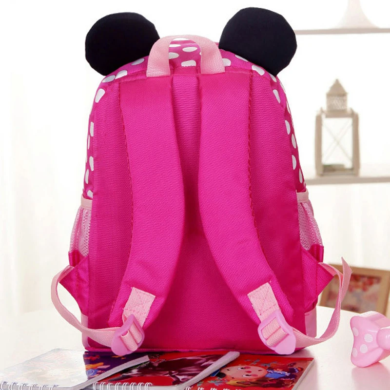 Детская школьная сумка с Микки и Минни для мальчиков девочек милые детские