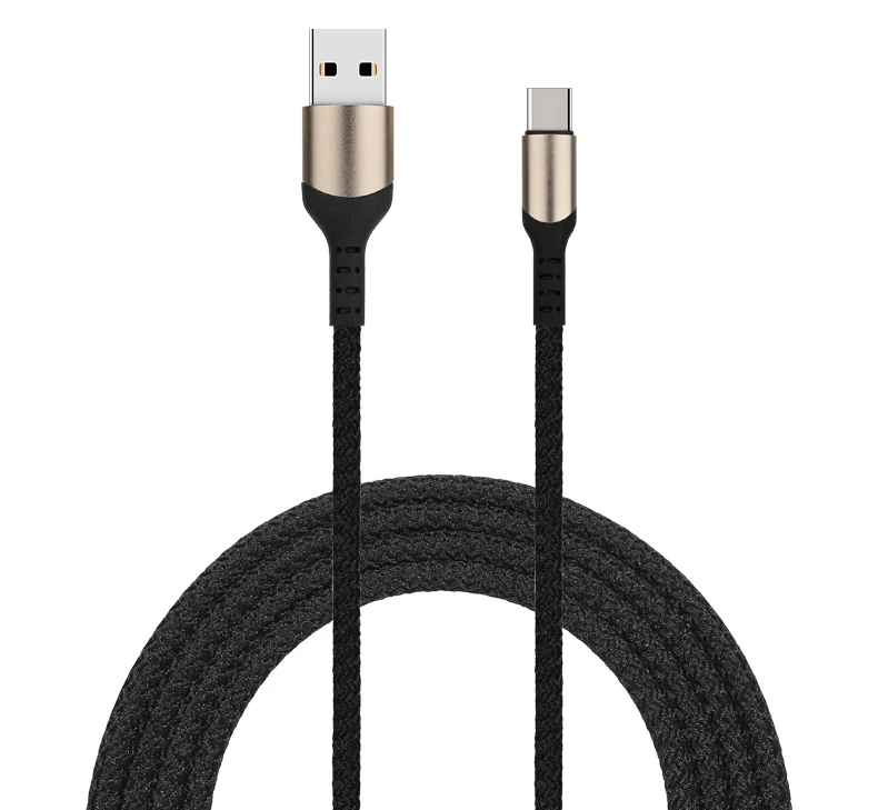 

Нейлоновый плетеный кабель Micro USB Type-C с разъемом 3,1 на USB 2,0, кабель для зарядки и передачи данных для iphone, IOS, Android, 1 м