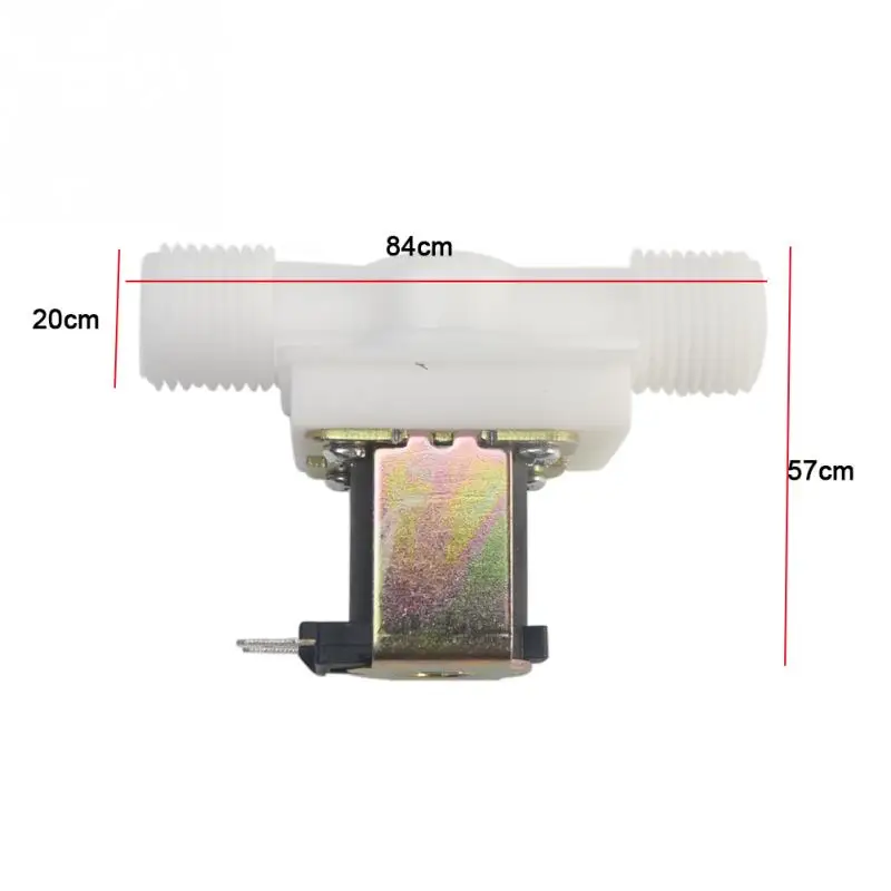 3/" DC 12V PP N/C Электрический Соленоидный клапан контроль воды устройство переключения Высокое качество#0829
