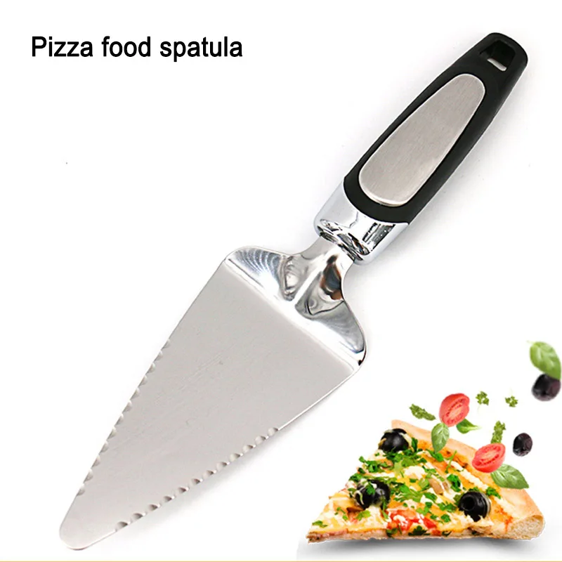 

Stainless Steel Pizza Cake Spatula Pastry Cheese Serrated Edge Cutter Kitchen Baking Tools Pie Butter Knife Cooking Accessories