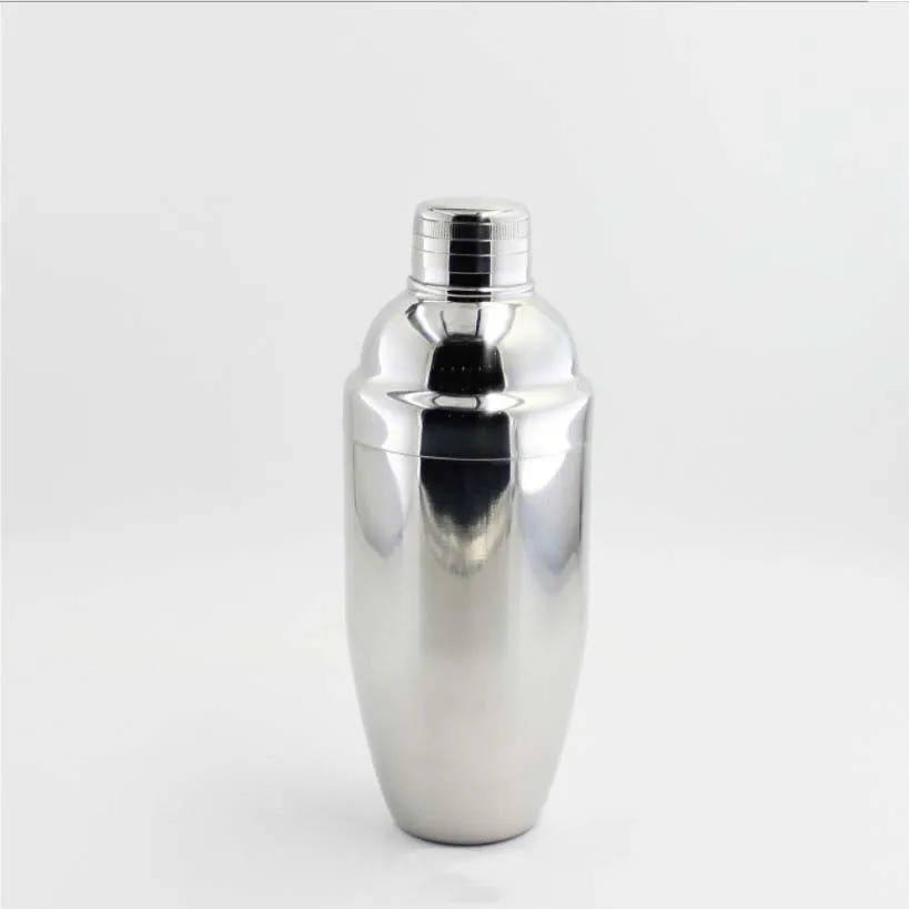 

304 Stainless steel Japanese style shaker shaker cocktail glass 550ml three-stage shaker