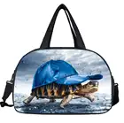 Морская черепаха сумка женская сумка на плечо для путешествий женские сумки функциональные сумки для хранения Обувь Держатель водонепроницаемая сумка