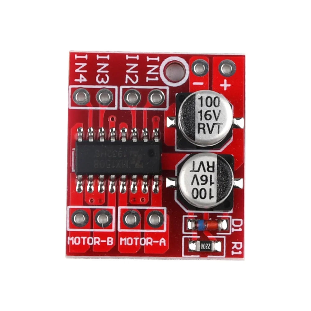 1.5A 2-полосный MX1508 DC драйвер двигателя модуль PWM скорости двойной h-мост шаговый L298N