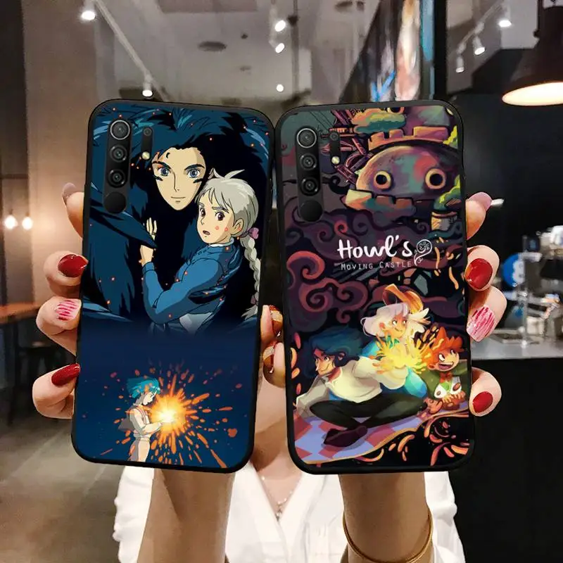 

Studio Ghibli Howl's Moving Castle Phone Case For xiaomi Redmi 5 5A plus 7A 8 note 2 3 4 5 5A 6 7 GO K20 A2