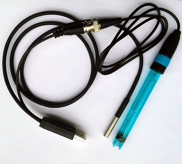 Цифровой рН метр с USB Измеритель для аквариума температурой бесплатным приводом