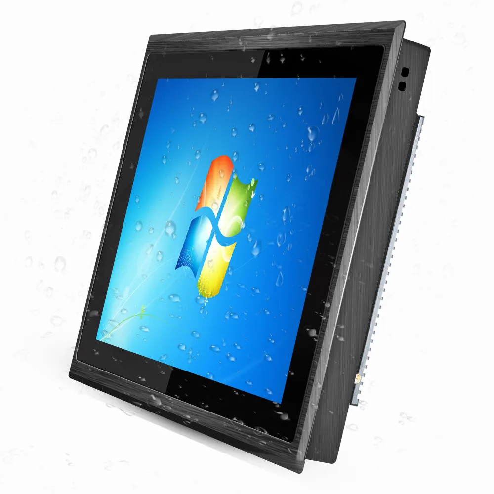 

IP67 IP69 Factory OEM RS485/RS232 All in One Desktop N2840/J1900/i3/i5 15/17 inch Touch Screen Panel Fanless Industrial PC