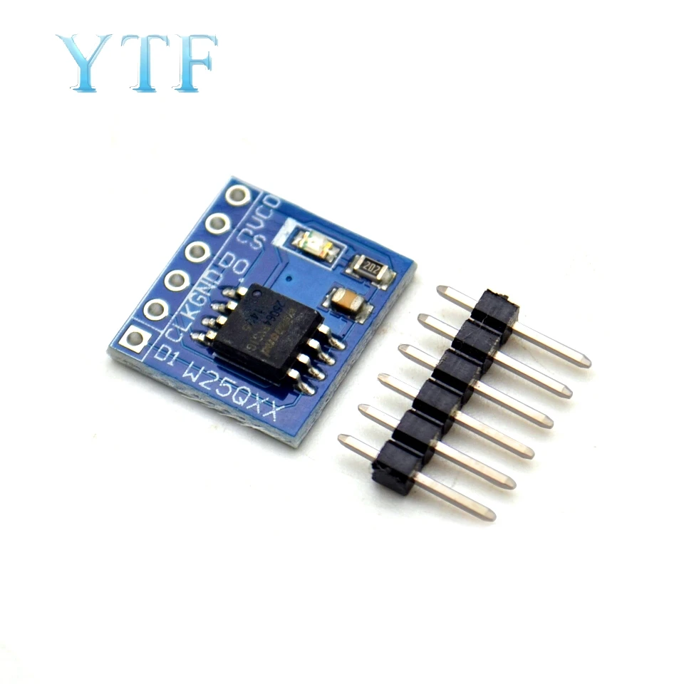 Модуль флэш-памяти большой емкости W25Q32 W25Q64 W25Q128 SPI интерфейс BV FV STM32 код |