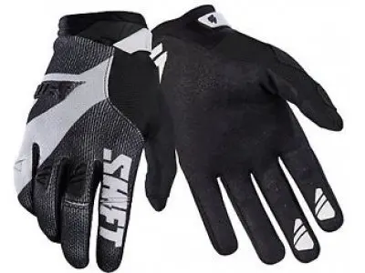 Мотоперчатки Shift Black Pro Glove Black/White XXL (18767 018 2X)|Перчатки| |