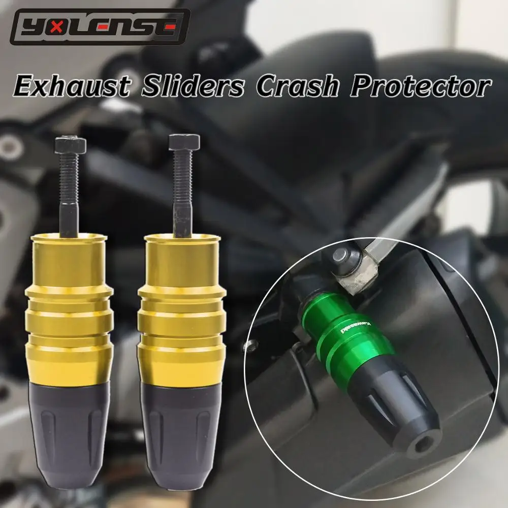 

Motorcycle Crash Pads Exhaust Sliders Crash Protector For Suzuki GSXR600 GSXR750 GSXR1000 GSX-R750 GSX-R600 GSX-R1000 GSXR 600