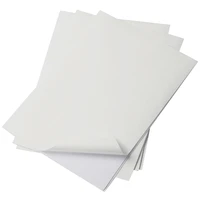 waterproof a4 blank white adhesive vinyl sticker label paper for laser printer