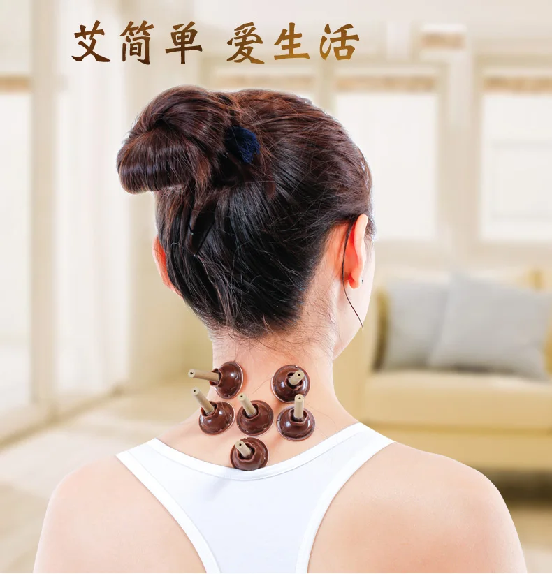 Массажер moxibustion маленькая палочка для мокса стикеры Массажная терапия рук ног