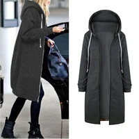 long hoodies women autumn winter oversized hoodie long sleeve sweatshirt female zipper fashion outerwear pockets jacket %d1%81%d0%b2%d0%b8%d1%82%d1%88%d0%be%d1%82