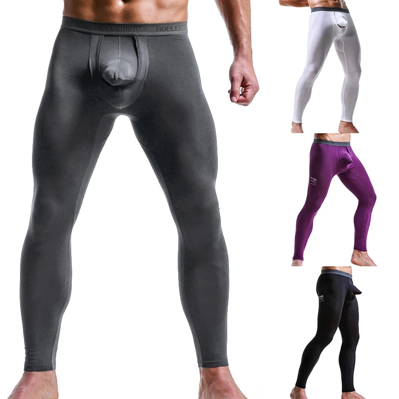 

Thermal Underwear Long Johns Underpants Man Men Pajamas Winter Men's Tight Lucky John Mens Pajama Sport Jeans Pants Set Warm