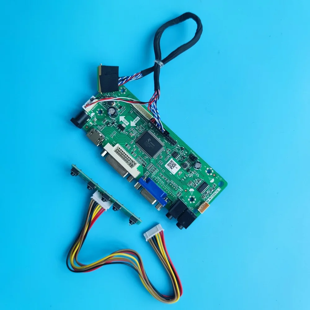 

Комплект для светодиодной подсветки LP116WH1-TLC1/TLA1/TLB1/TLN1/TLP1/TLA2, панель 1366X768 DVI LED 11,6 "LCD VGA LG, плата контроллера дисплея M.NT68676