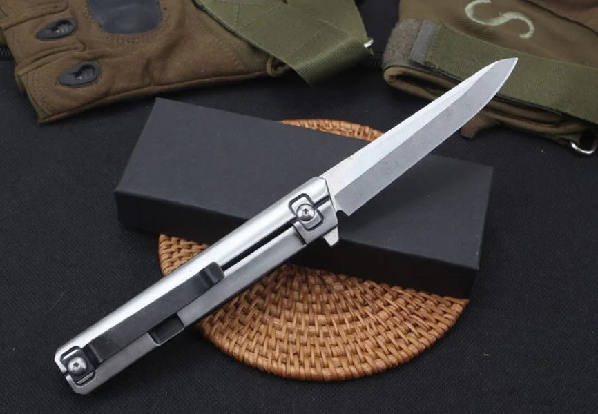 Карманный складной нож из нержавеющей стали с шарикоподшипником | Инструменты