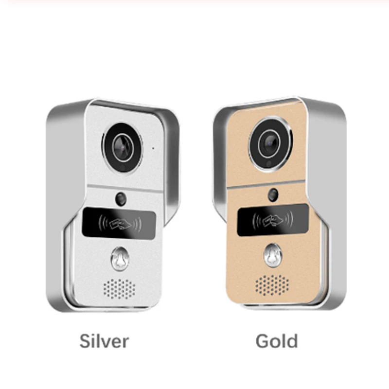 

WiFi Smart Wireless Security DoorBell HD 720P Visual Intercom Recording Video Door Phone Remote Home Monitoring Night Vision