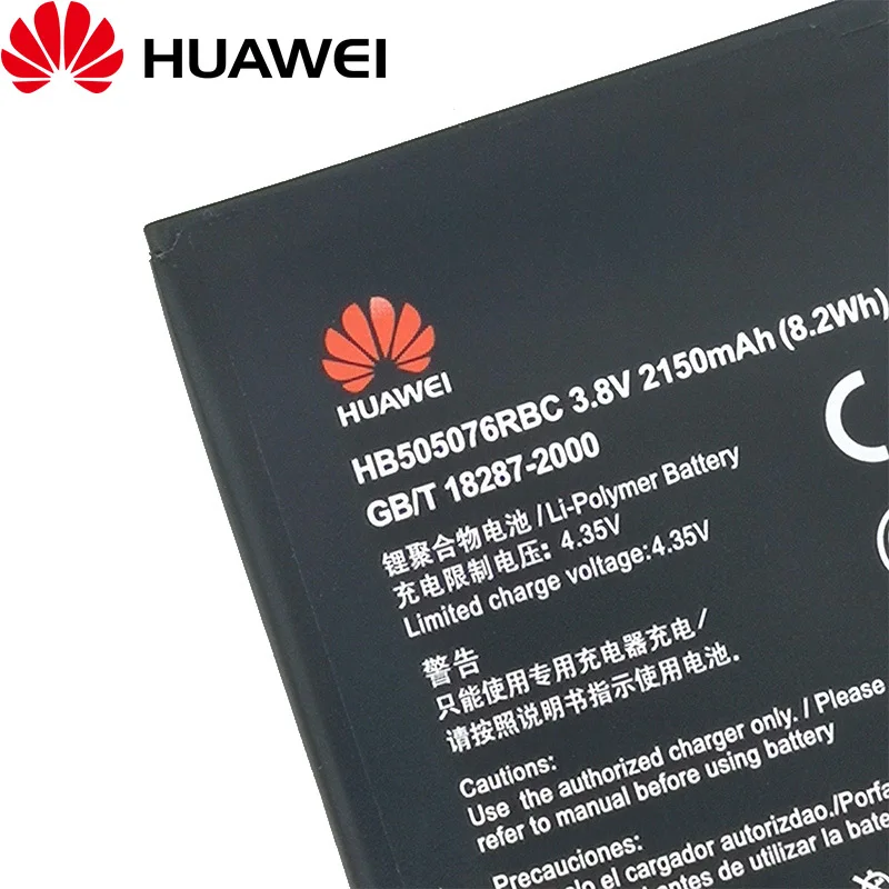 100% Оригинальный аккумулятор 2150mA HB505076RBC для Huawei Y3 ii Y3II-U22 G606 G610 G610S G700 G710 G716 A199 C8815 Y610 +