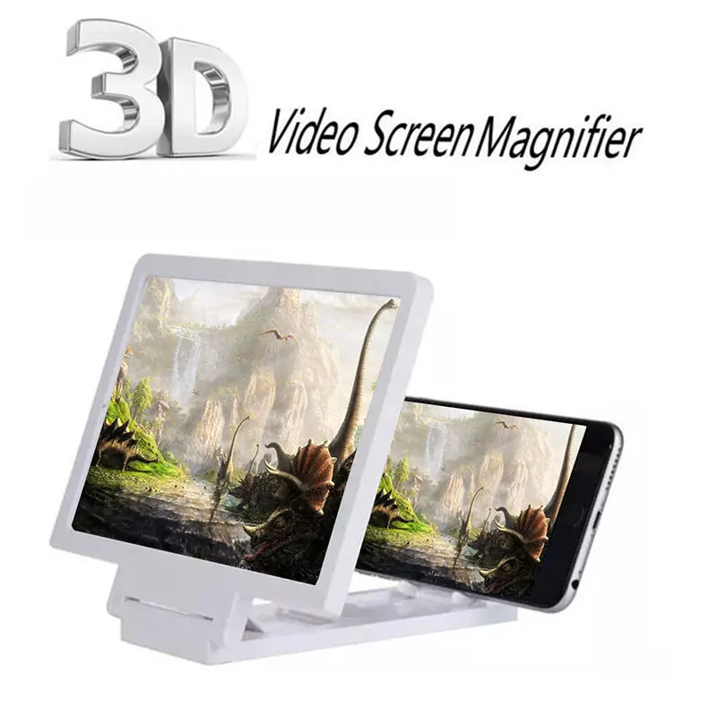 3D мобильный увеличитель для экрана телефона видео усилитель смартфон Стенд
