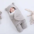 Детский спальный мешок, одежда для маленьких мальчиков и девочек, пеленка для сна, ультра-мягкое пушистое Флисовое одеяло для новорожденных