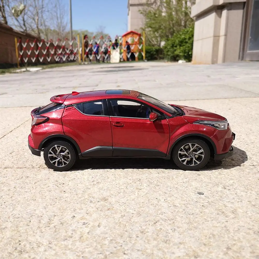 1/18 масштаб Тойота C-HR CHR красный литье автомобиля модельные игрушки, коллекционные подарок NIB
