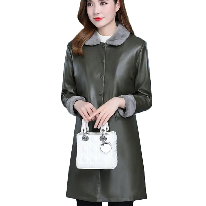 Женские Босоножки из искусственной PU кожи осень зима плюс бархат Плотная теплая