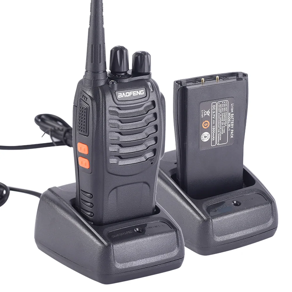 1 шт./2 шт. для рации Baofeng радиостанция UHF 400-470 МГц 16 каналов новинка и высокое