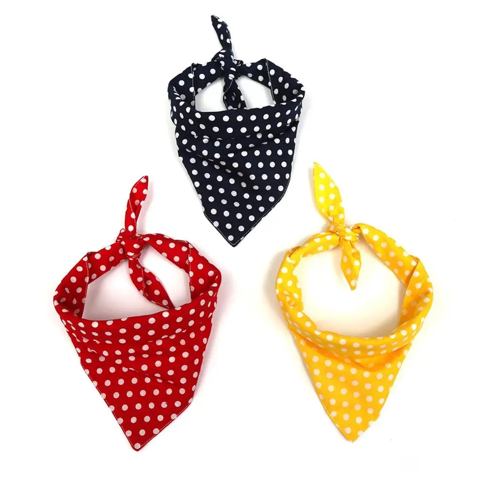 2020 летняя одежда для собак Одежда купания из хлопка в горошек со съемным моющимся