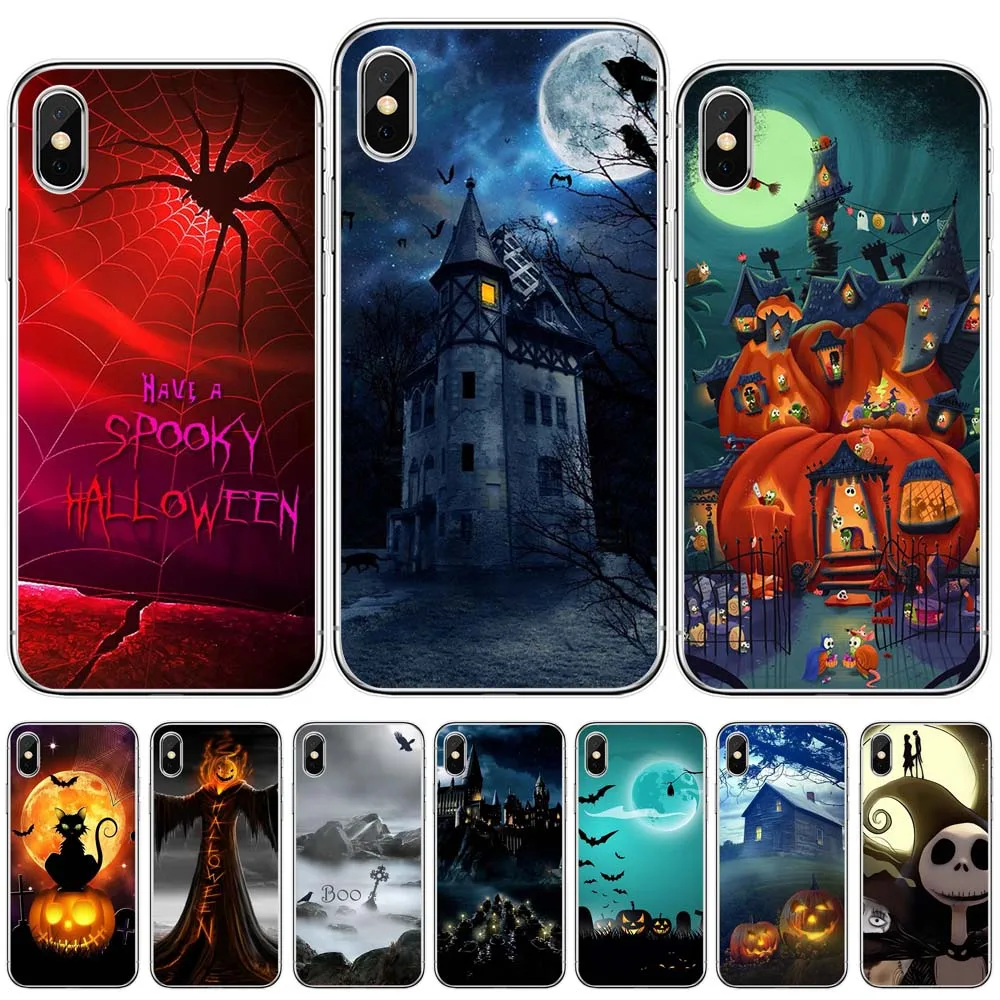 Силиконовый чехол для телефона happy Halloween Satan iphone 12 mini 11 pro max 7 8 6s plus 5s se 2020 x xs xr милый