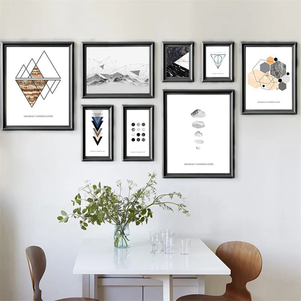 HD Печатный абстрактный комбинированный плакат Decorativo настенная печать Картина