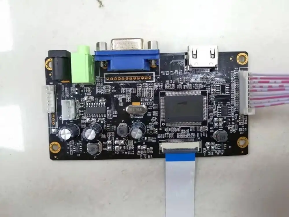Latumab плата управления монитор Комплект NV156FHM-N43 DMI + VGA ЖК светодиодный LVDS EDP Лер
