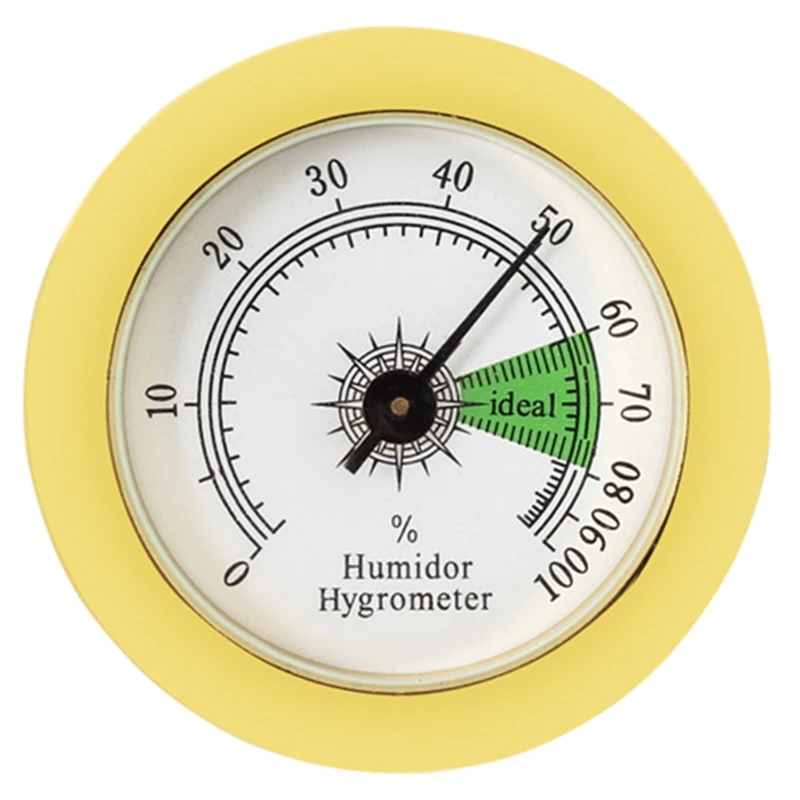 

Mini Hygrometer 50mm for Humidors Guitar Violin Cigar Box Tobacco Humidor