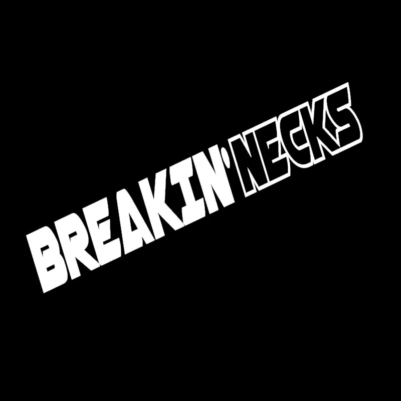 EmpireYing 8 цветов break Necks динамические забавные буквы слова художественная наклейка