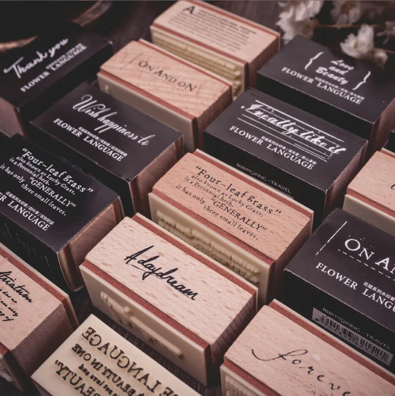 Цветочный язык английское предложение штампы двухстороннее изготовление