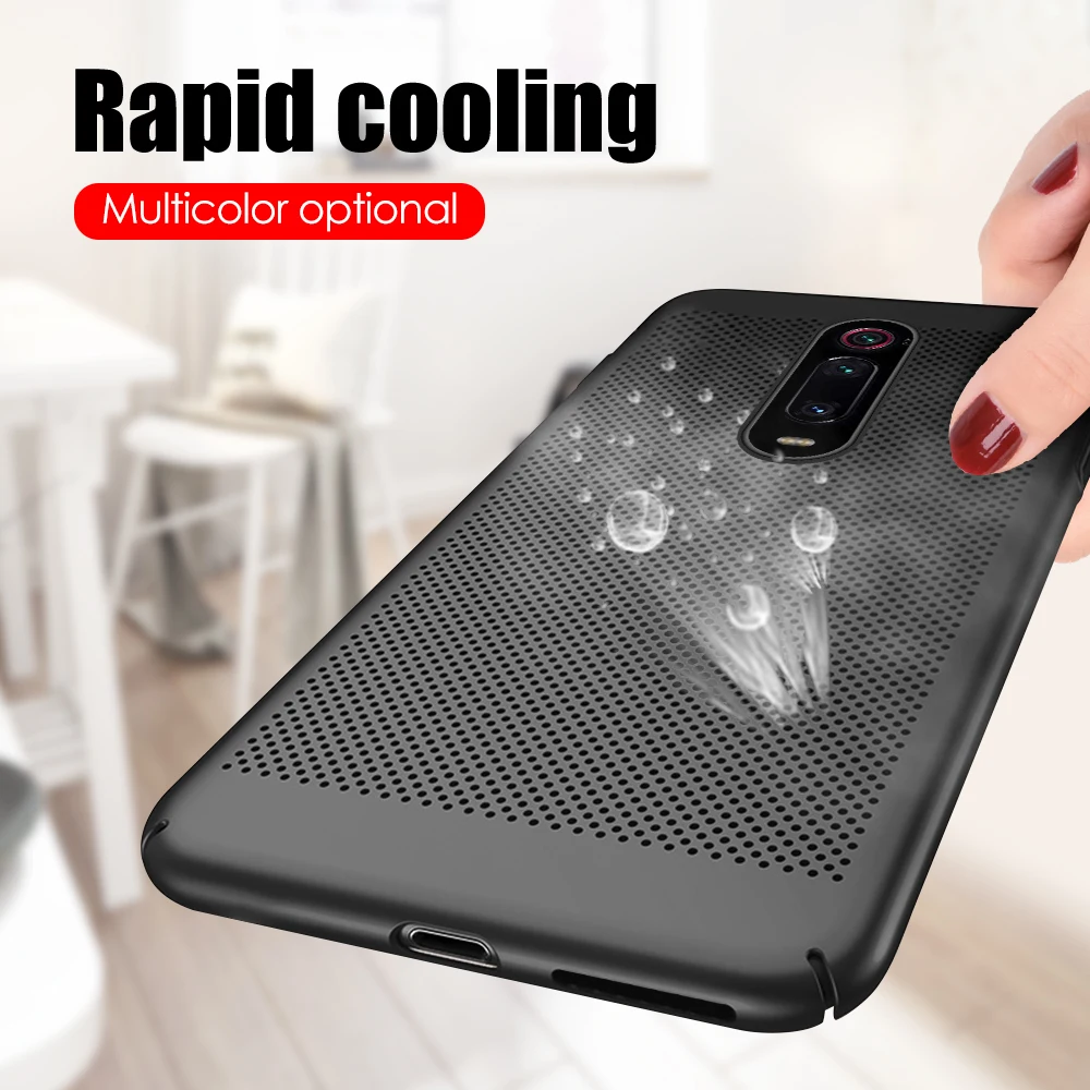 Чехол с отводом тепла для Xiaomi Redmi 7 7A Note Pro K20 6 6A жесткий чехол из поликарбоната Mi9t pro