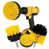 drill brush attachments set electric cleaning brush drill brush for grout tiles sinks bathtub bathroom car wash brush cloths