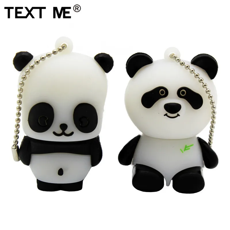 

TEXT ME cartoon china Giant panda model usb flash drive usb 2.0 4GB 8GB 16GB 32GB 64GB pendrive
